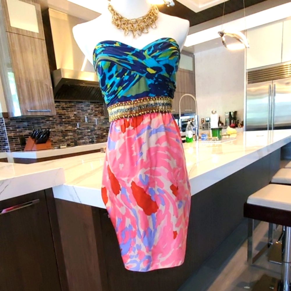NWT TIBI DRESS 100% SILK